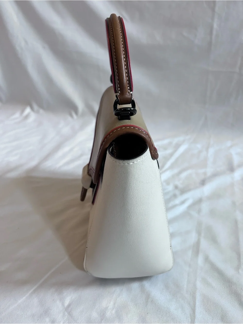 Coach Color Block Courier Top-Handle